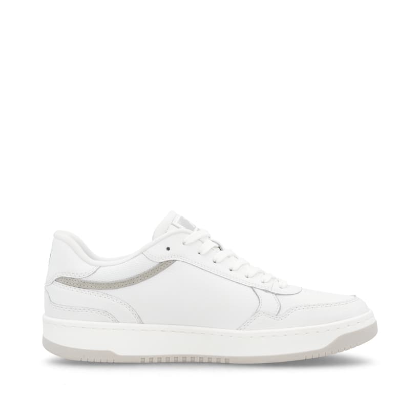 Rieker Artikelnummer U1900-80 Rieker Herren Sneaker Low frostweiß-grau Kauf eins, bekomm eins gratis