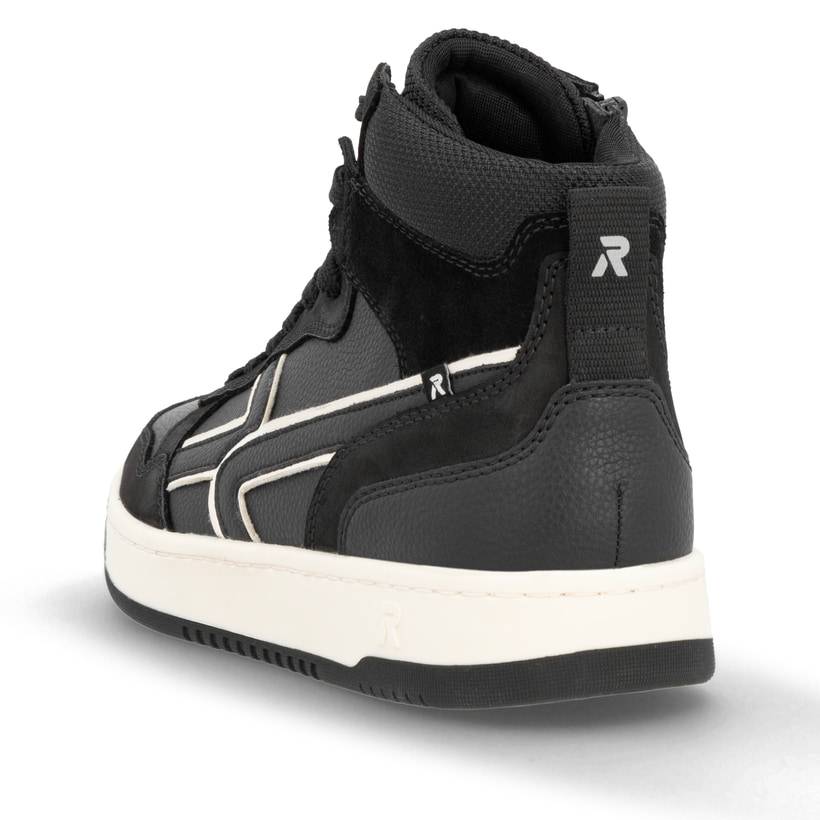 Rieker Artikelnummer U1970-00 Rieker Herren Sneaker High carbonschwarz Sonderangebote