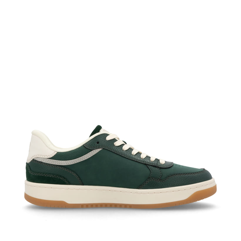 Rieker Artikelnummer U1900-54 Rieker Herren Sneaker Low waldgrün-weiß Riesige Ersparnisse
