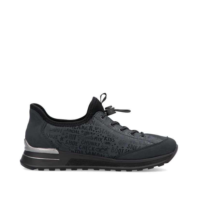 Rieker Artikelnummer N1455-14 Rieker Damen Slipper petrol Begrenzte Freigabe