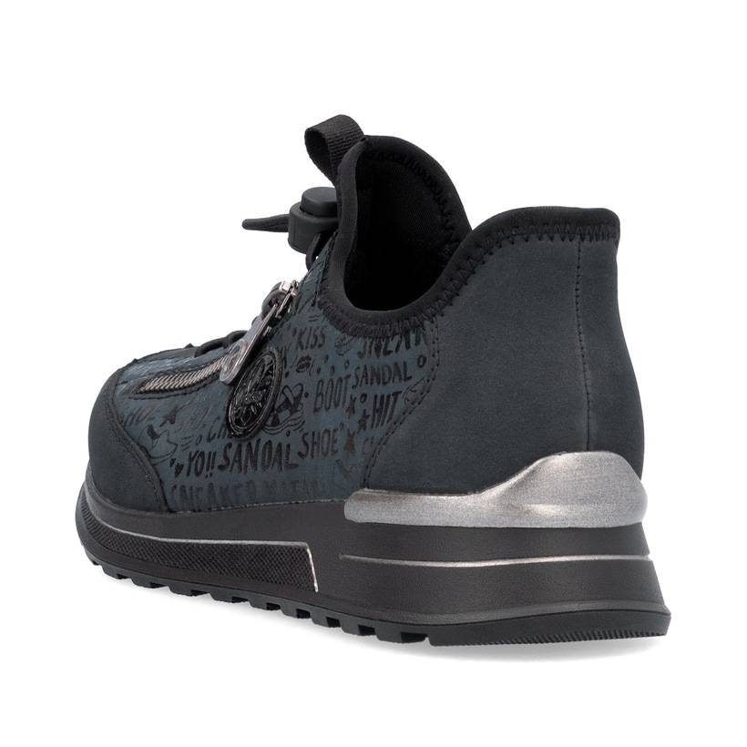 Rieker Artikelnummer N1455-14 Rieker Damen Slipper petrol Begrenzte Freigabe