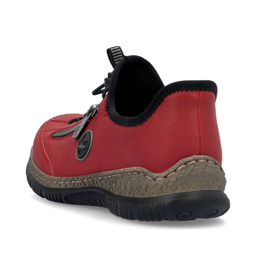 Rieker Artikelnummer N3267-33 Rieker Damen Slipper erdbeerrot Letzte 3 Tage
