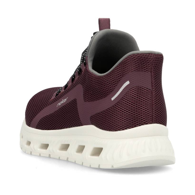 Rieker Artikelnummer M6066-30 Rieker Damen Slipper weinrot Neueste Stile