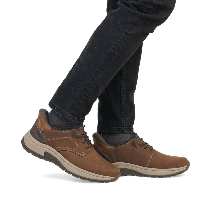 Rieker Artikelnummer 11050-22 Rieker Herren Slipper nougatbraun Letzte 2 Tage