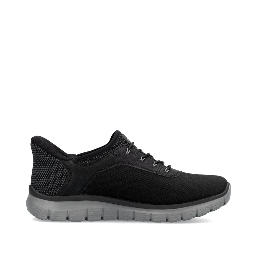 Rieker Artikelnummer B6656-00 Rieker Herren Slipper asphaltschwarz Letzter Tag