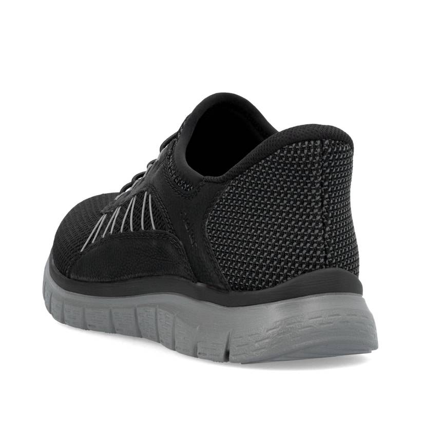 Rieker Artikelnummer B6656-00 Rieker Herren Slipper asphaltschwarz Letzter Tag