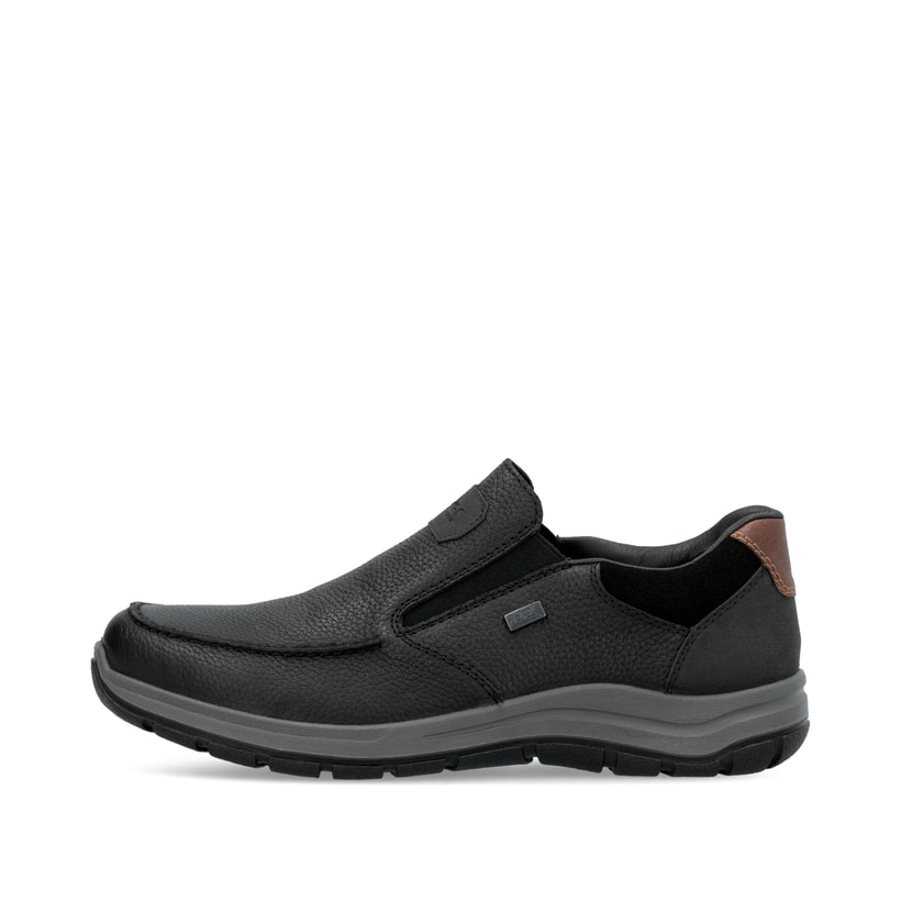 Rieker Artikelnummer 03651-00 Rieker Herren Slipper urbanschwarz Bis zu 50% Rabatt