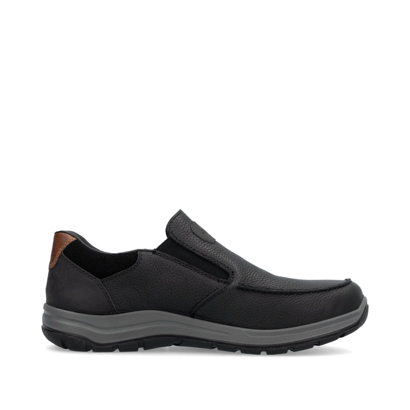 Rieker Artikelnummer 03651-00 Rieker Herren Slipper urbanschwarz Bis zu 50% Rabatt