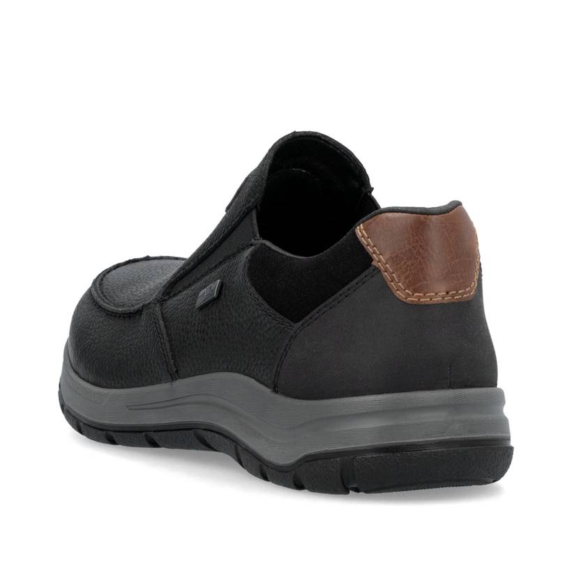 Rieker Artikelnummer 03651-00 Rieker Herren Slipper urbanschwarz Bis zu 50% Rabatt