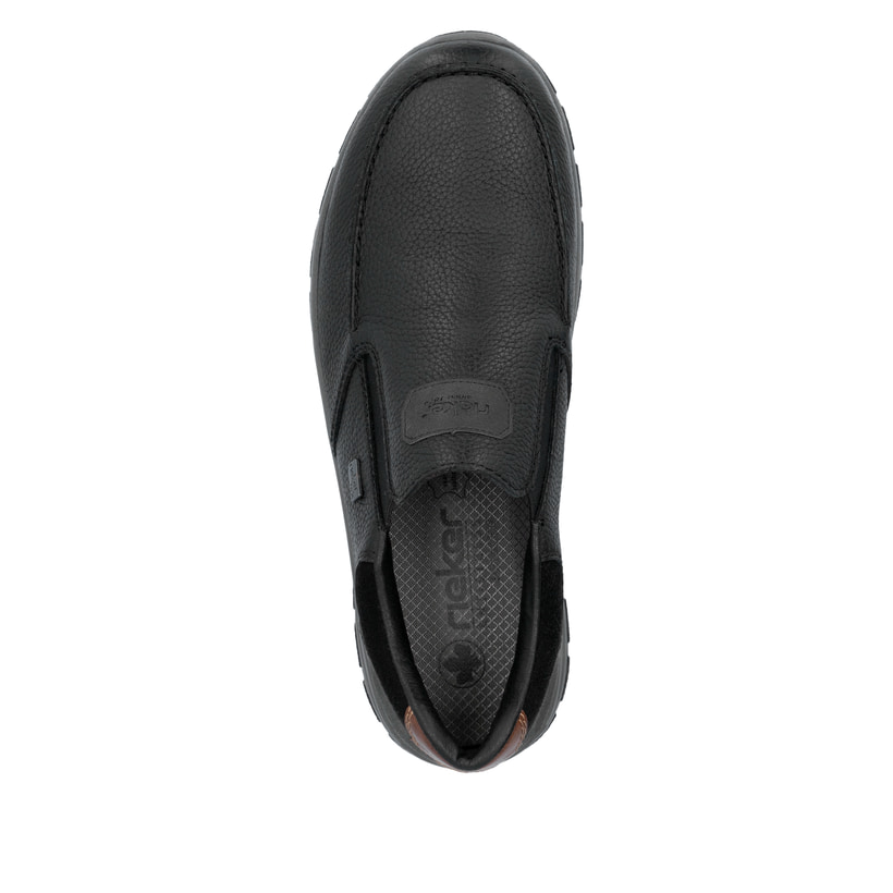 Rieker Artikelnummer 03651-00 Rieker Herren Slipper urbanschwarz Bis zu 50% Rabatt