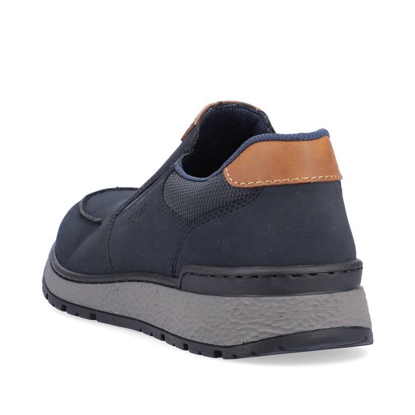 Rieker Artikelnummer B9062-15 Rieker Herren Slipper marineblau Sonderangebot der Fabrik