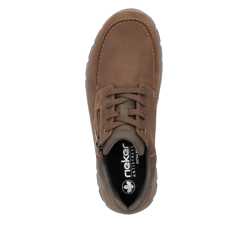 Rieker Artikelnummer 03601-22 Rieker Herren Schnürschuhe nougatbraun Bis zu 55% Rabatt