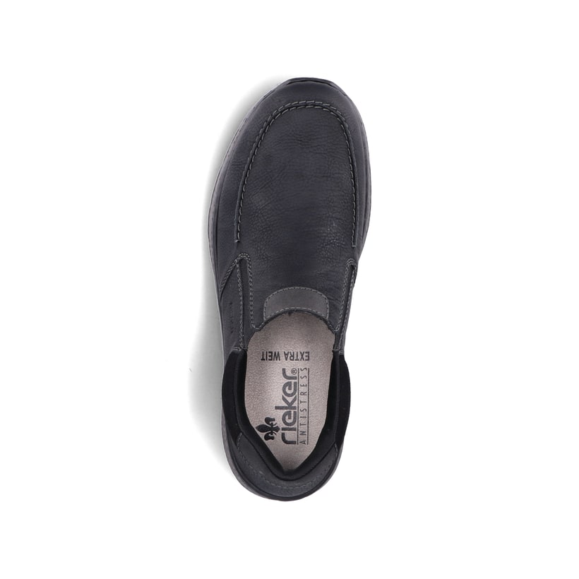 Rieker Artikelnummer B9062-00 Rieker Herren Slipper asphaltschwarz Riesige Rabatte