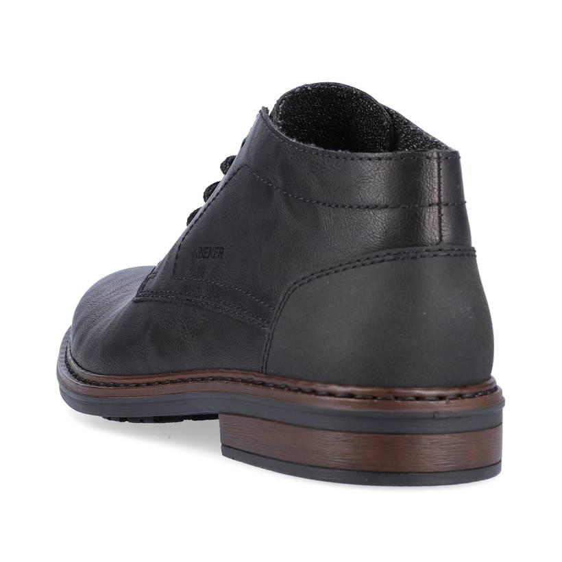 Rieker Artikelnummer 17604-00 Rieker Herren Schnürschuhe tiefschwarz 50% Rabatt mit kostenlosem Versand