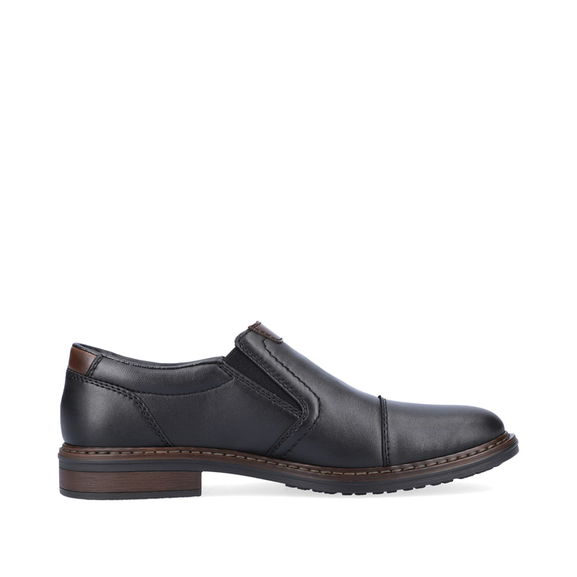 Rieker Artikelnummer 17659-00 Rieker Herren Slipper mattschwarz Black Friday Preise