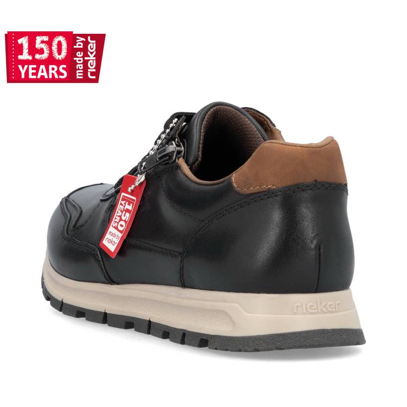 Rieker Artikelnummer B0504-00 Rieker Herren Sneaker Low nachtschwarz zollfrei