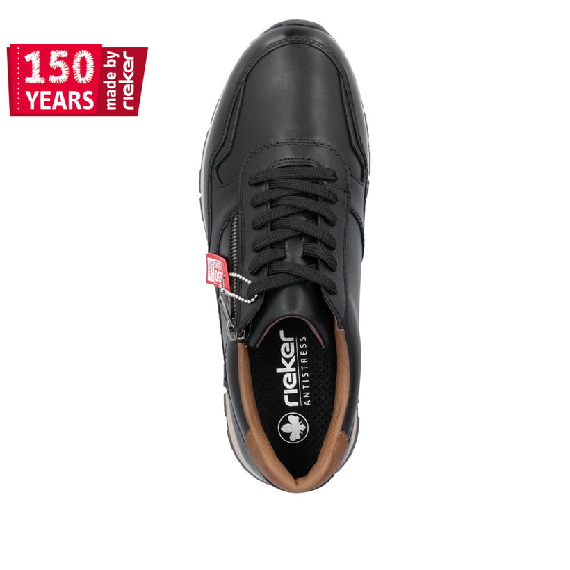 Rieker Artikelnummer B0504-00 Rieker Herren Sneaker Low nachtschwarz zollfrei
