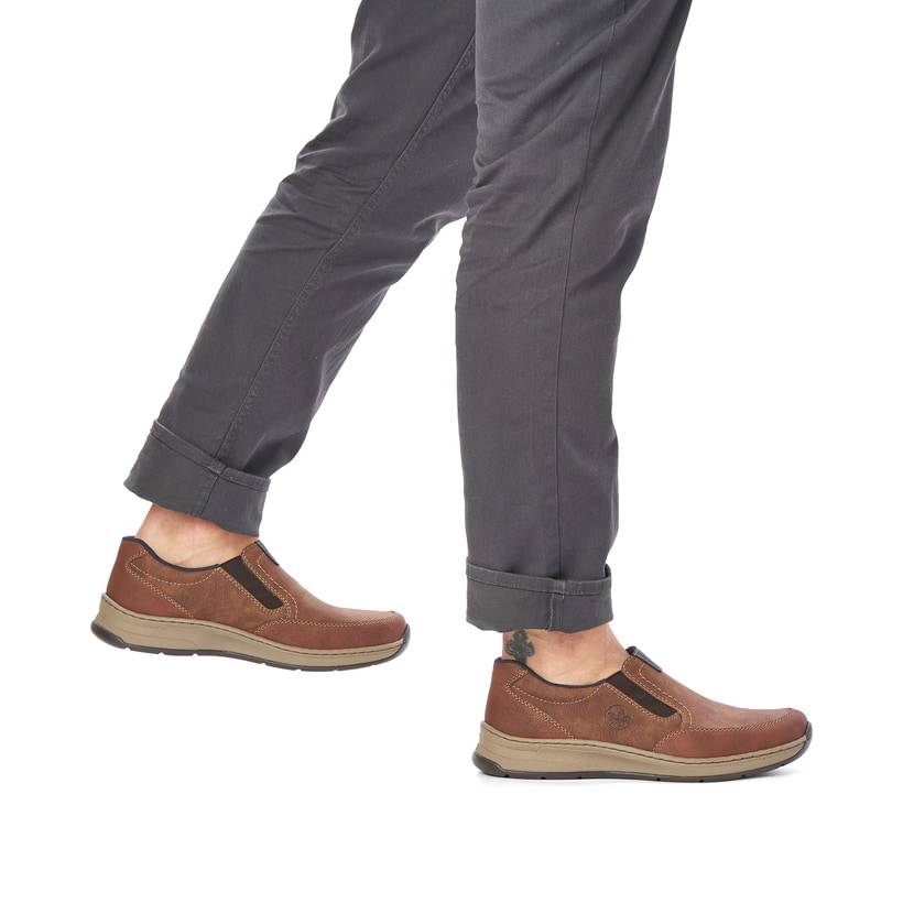 Rieker Artikelnummer 14362-24 Rieker Herren Slipper holzbraun Online