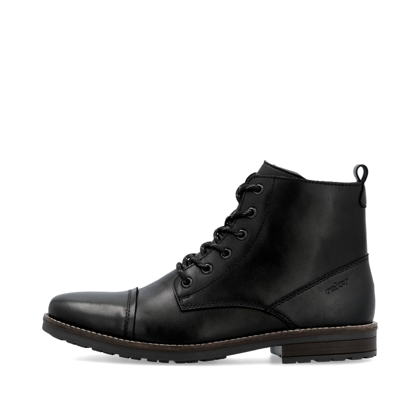 Rieker Artikelnummer 33205-00 Rieker Herren Schnürstiefel graphitschwarz Outlet