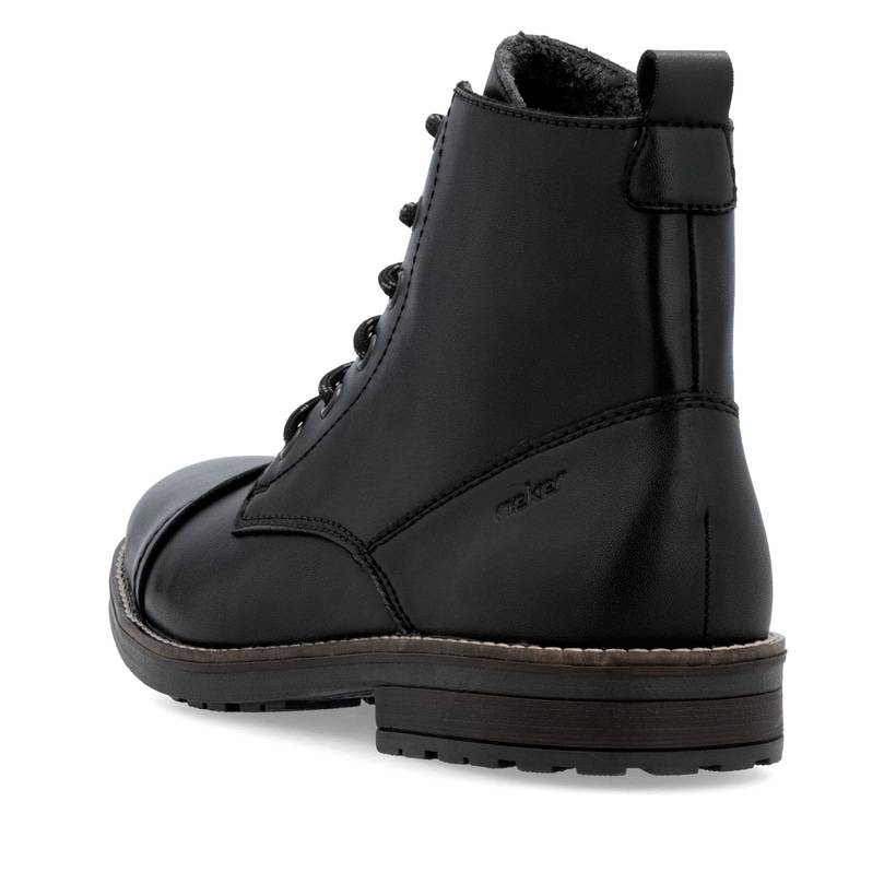 Rieker Artikelnummer 33205-00 Rieker Herren Schnürstiefel graphitschwarz Outlet