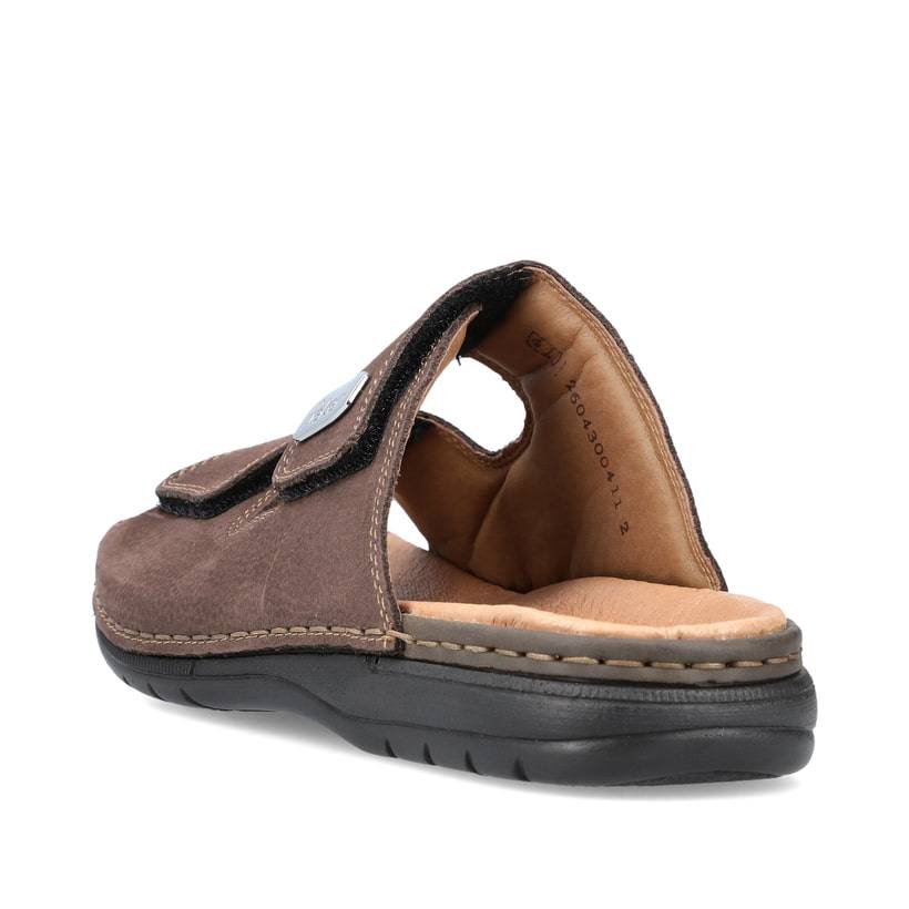 Rieker Artikelnummer 25590-25 Rieker Herren Pantoletten schwarzbraun Auslauf