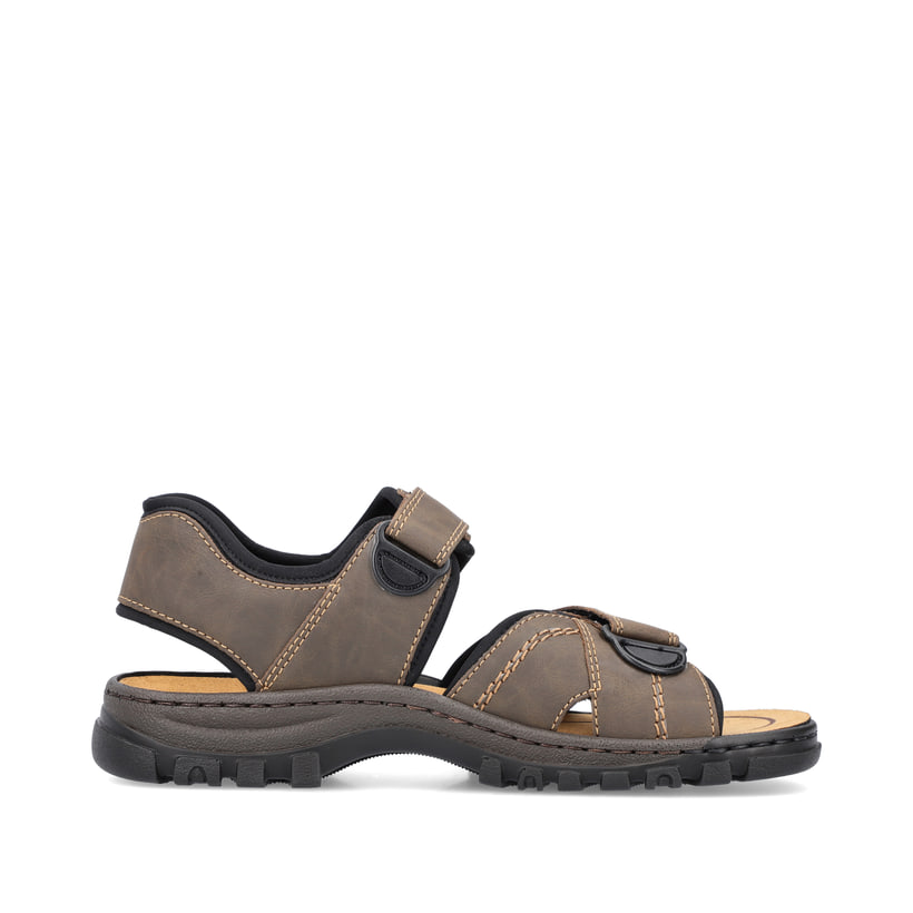 Rieker Artikelnummer 25051-27 Rieker Herren Trekkingsandalen espressobraun Schlussverkauf