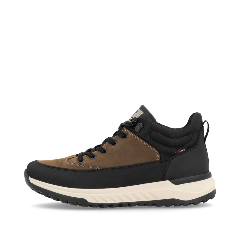 Rieker Artikelnummer U0173-22 Rieker Herren Schnürstiefel nougatbraun-schwarz Günstiger Verkauf
