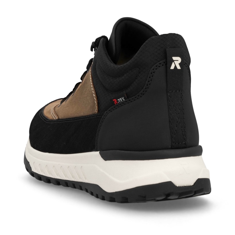 Rieker Artikelnummer U0173-22 Rieker Herren Schnürstiefel nougatbraun-schwarz Günstiger Verkauf