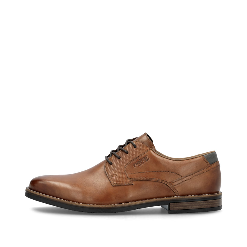 Rieker Artikelnummer 13523-24 Rieker Herren Schnürschuhe karamellbraun Fabrik Onlineshop