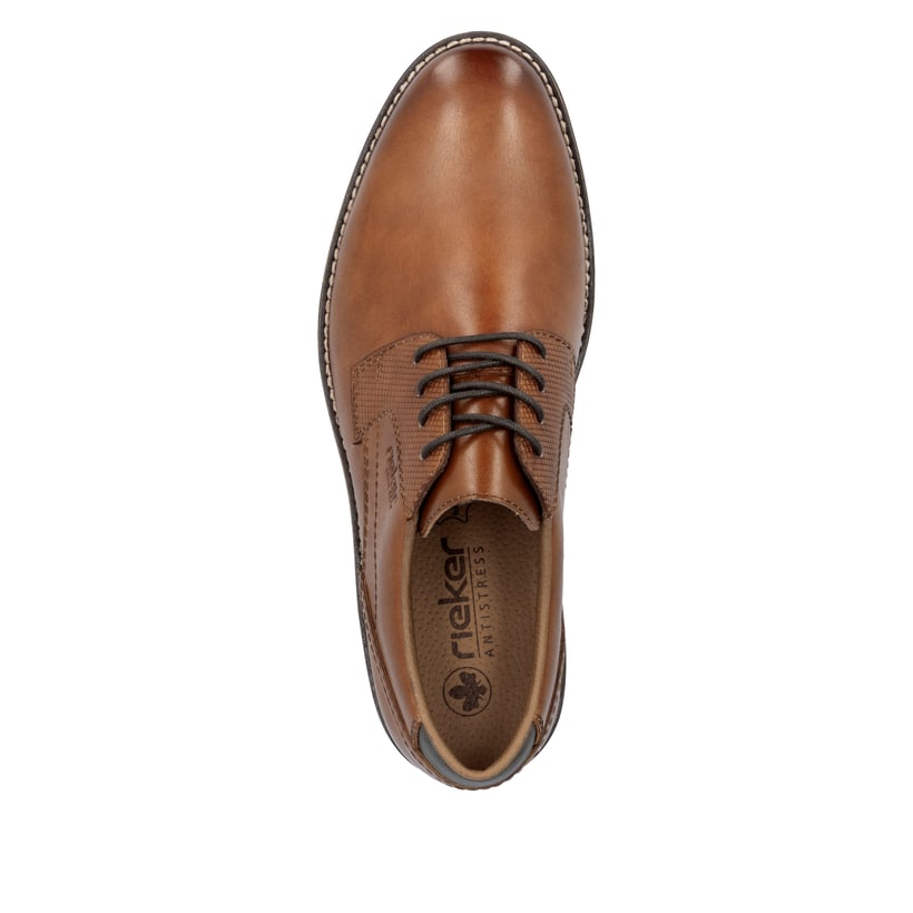 Rieker Artikelnummer 13523-24 Rieker Herren Schnürschuhe karamellbraun Fabrik Onlineshop