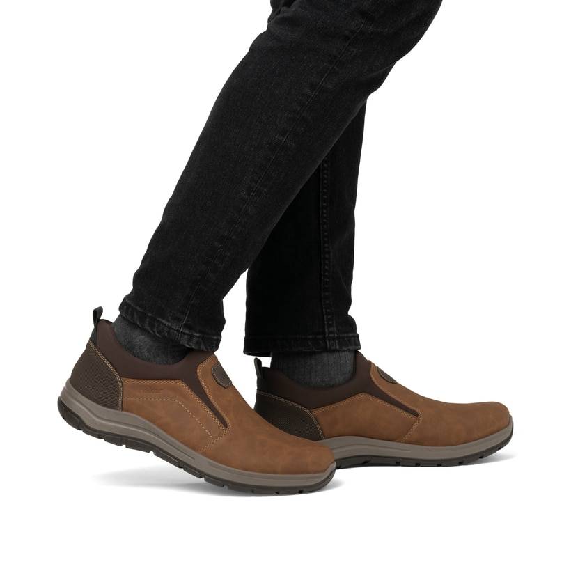 Rieker Artikelnummer 03650-24 Rieker Herren Slipper nougatbraun Günstig kaufen