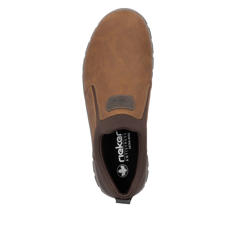 Rieker Artikelnummer 03650-24 Rieker Herren Slipper nougatbraun Günstig kaufen
