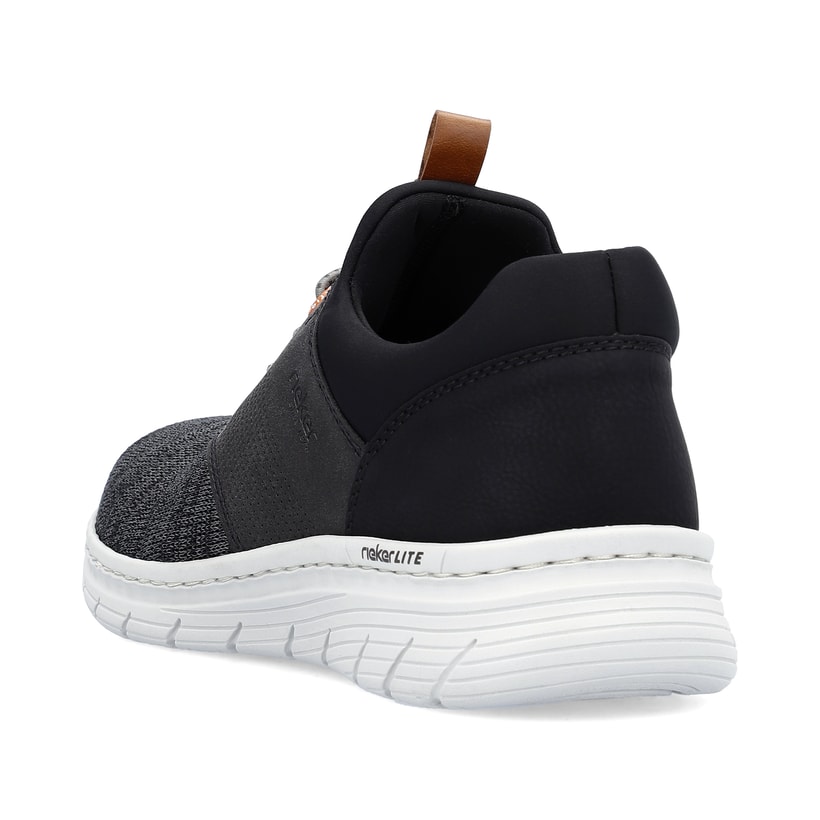 Rieker Artikelnummer 13150-00 Rieker Herren Slipper graphitschwarz Begrenztes Angebot