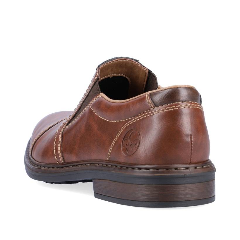 Rieker Artikelnummer 17659-24 Rieker Herren Slipper schokobraun Online Shopping