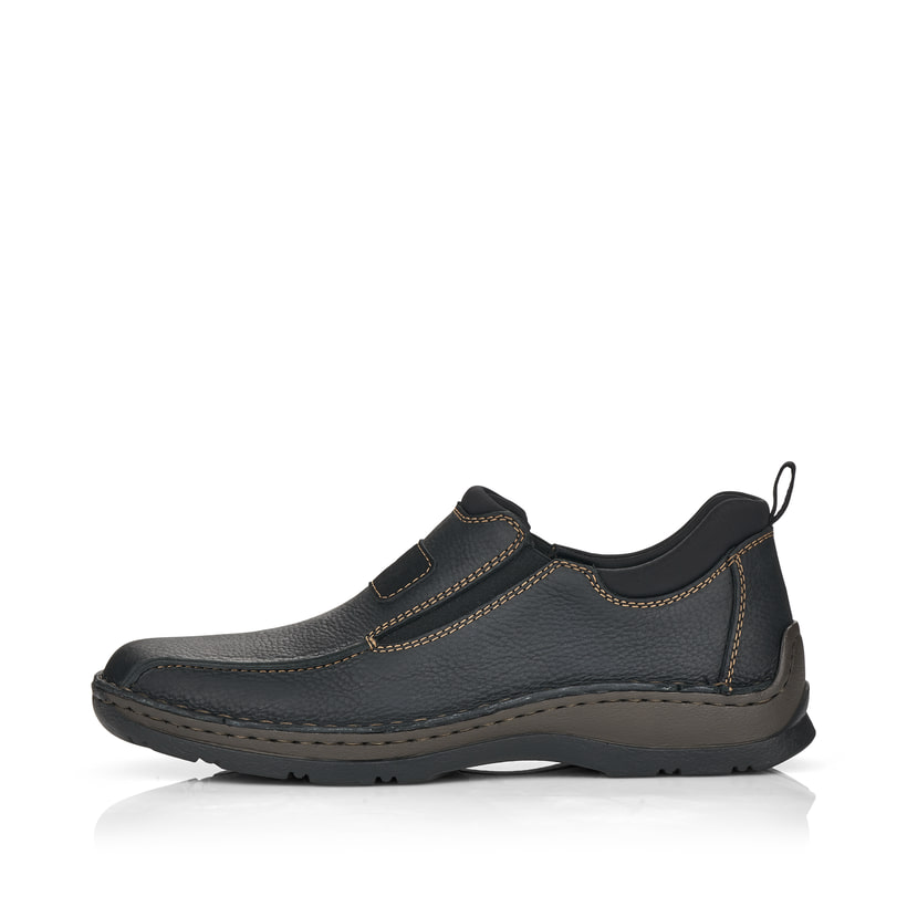 Rieker Artikelnummer 05363-00 Rieker Herren Slipper tiefschwarz Exklusivangebot