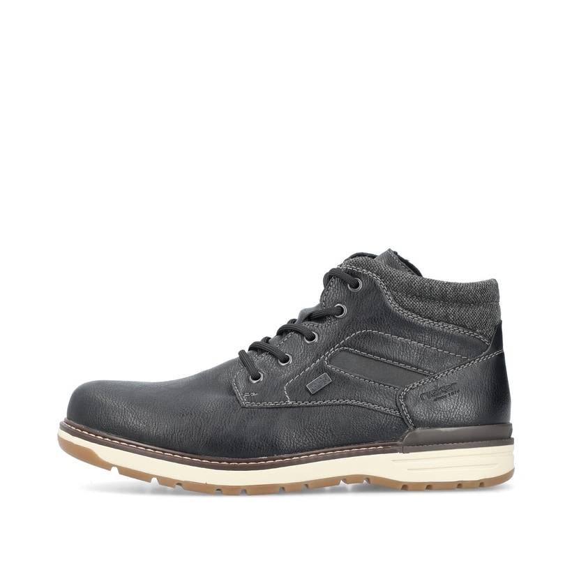 Rieker Artikelnummer 39450-00 Rieker Herren Schnürstiefel urbanschwarz Saisonschlussverkauf