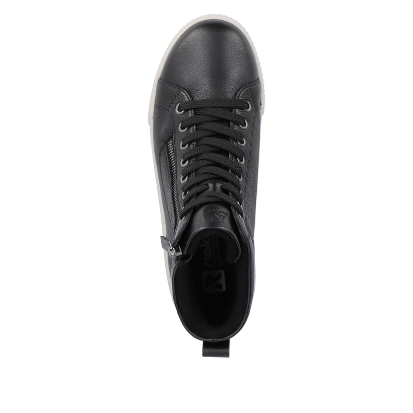 Rieker Artikelnummer W0164-00 Rieker Damen Sneaker High carbonschwarz Weihnachtsangebot