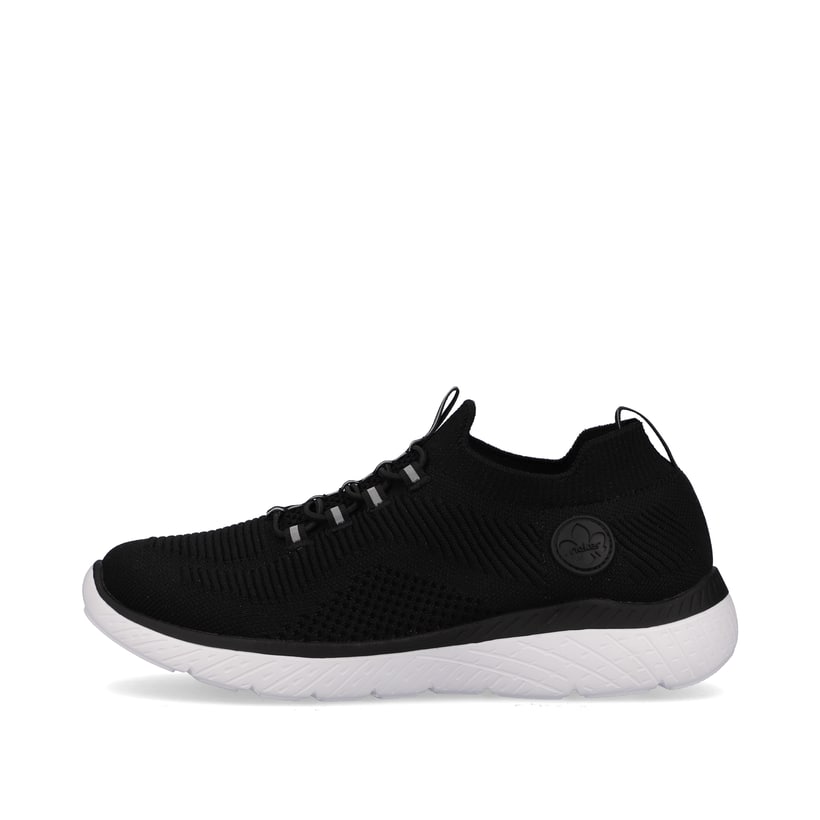 Rieker Artikelnummer M5074-00 Rieker Damen Slipper nachtschwarz Lagerräumung