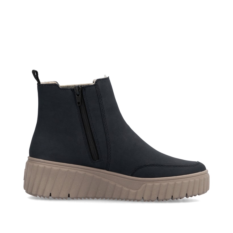 Rieker Artikelnummer N2553-14 Rieker Damen Chelsea Boots nachtschwarz Online Outlet