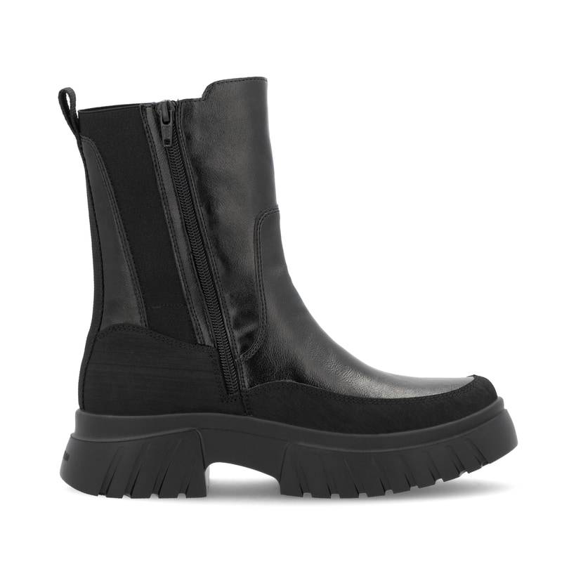 Rieker Artikelnummer W1872-01 Rieker Damen Chelsea Boots mattschwarz Exklusive Angebote