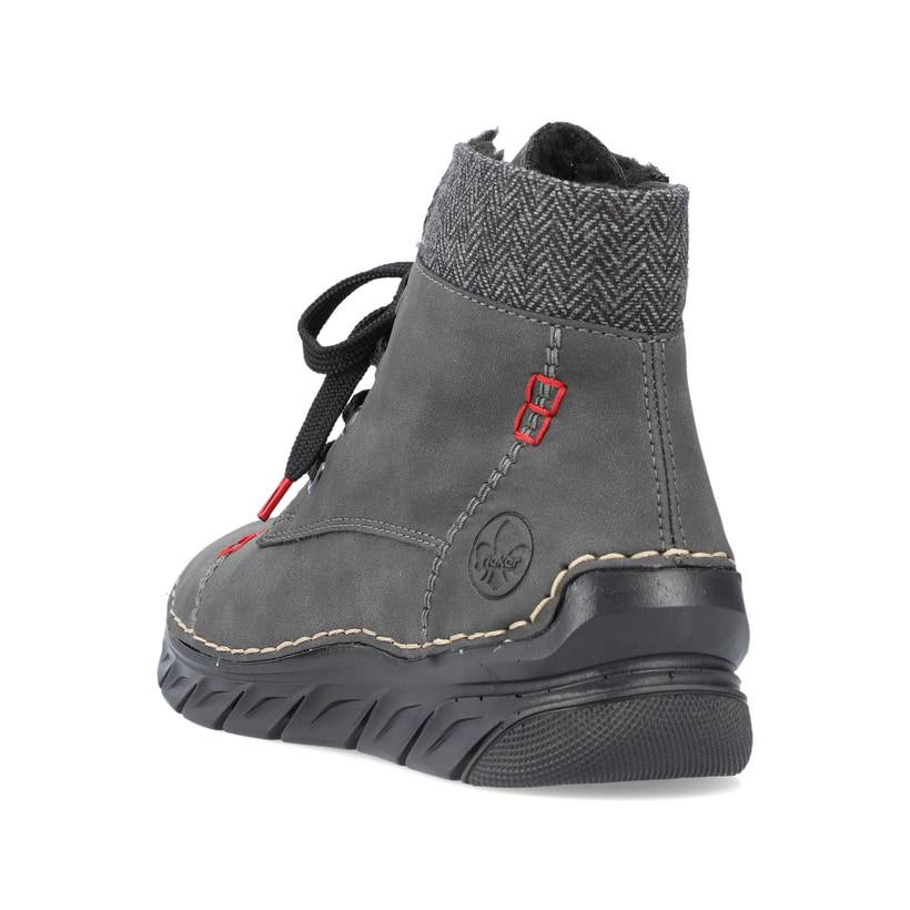 Rieker Artikelnummer 55031-45 Rieker Damen Schnürstiefel anthrazit Saisonale Angebote