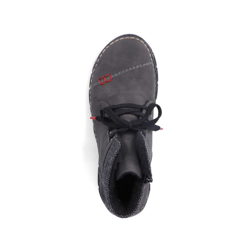 Rieker Artikelnummer 55031-45 Rieker Damen Schnürstiefel anthrazit Saisonale Angebote