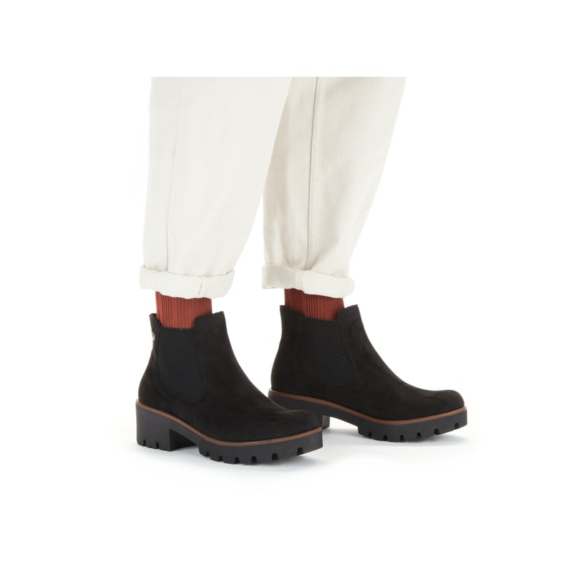Rieker Artikelnummer 79265-00 Rieker Damen Chelsea Boots graphitschwarz Super Sparpreis
