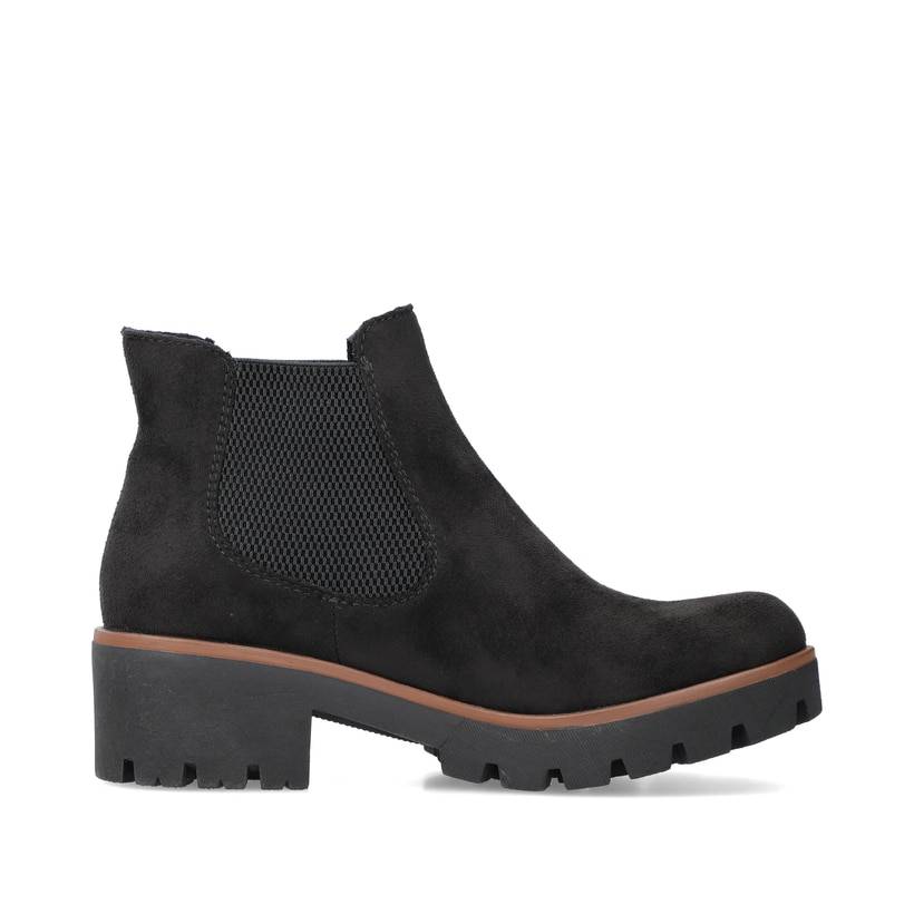 Rieker Artikelnummer 79265-00 Rieker Damen Chelsea Boots graphitschwarz Super Sparpreis