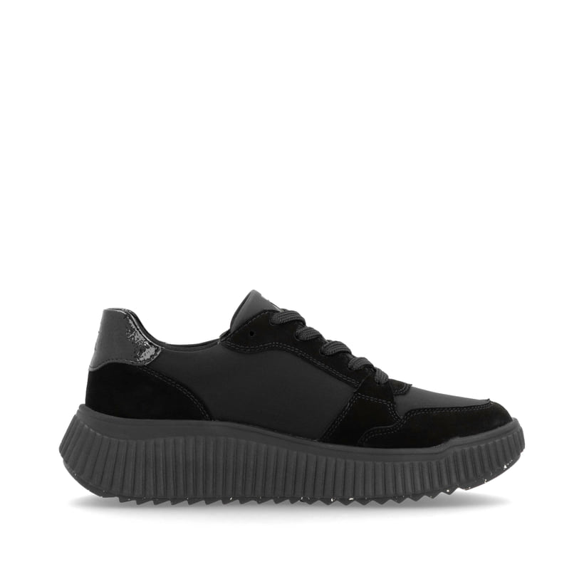 Rieker Artikelnummer W1700-00 Rieker Damen Sneaker Low carbonschwarz Wochenangebot