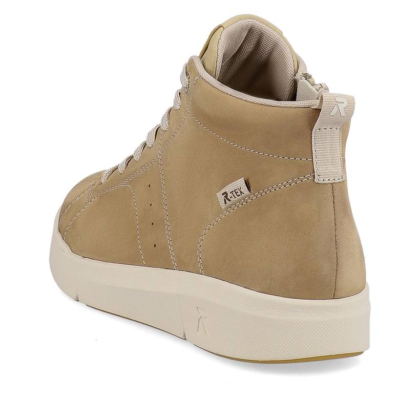 Rieker Artikelnummer 41907-20 Rieker Damen Sneaker High creme beige Letzte 3 Tage