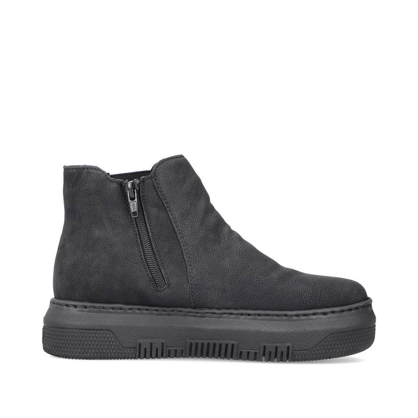 Rieker Artikelnummer M1981-00 Rieker Damen Chelsea Boots tiefschwarz Neueste Stile