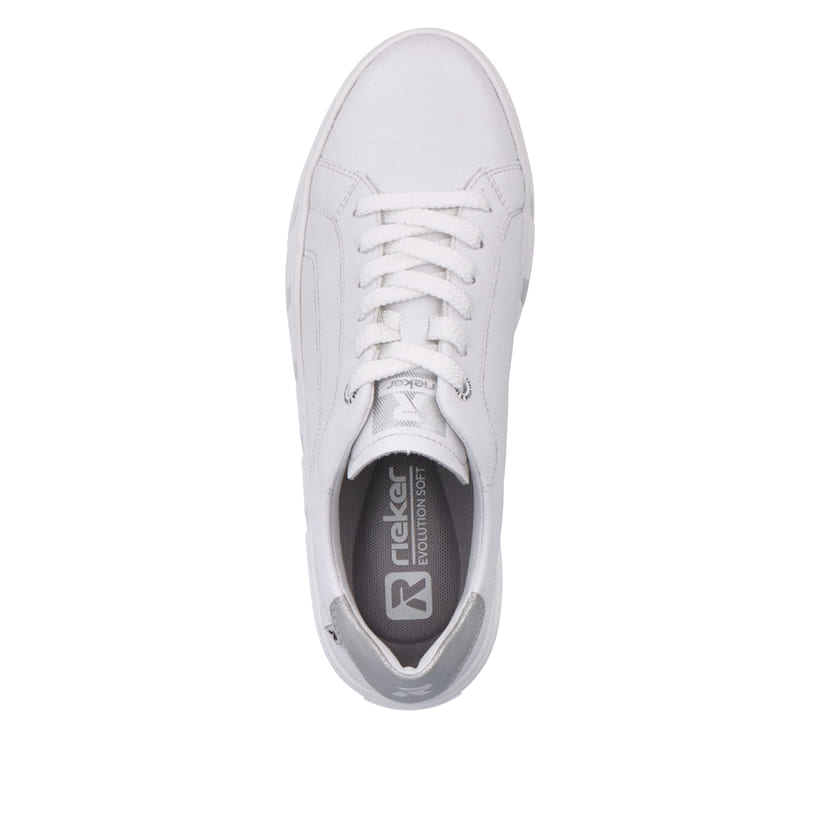 Rieker Artikelnummer W0501-80 Rieker Damen Sneaker Low crystal white Zeitbegrenzte Promotion