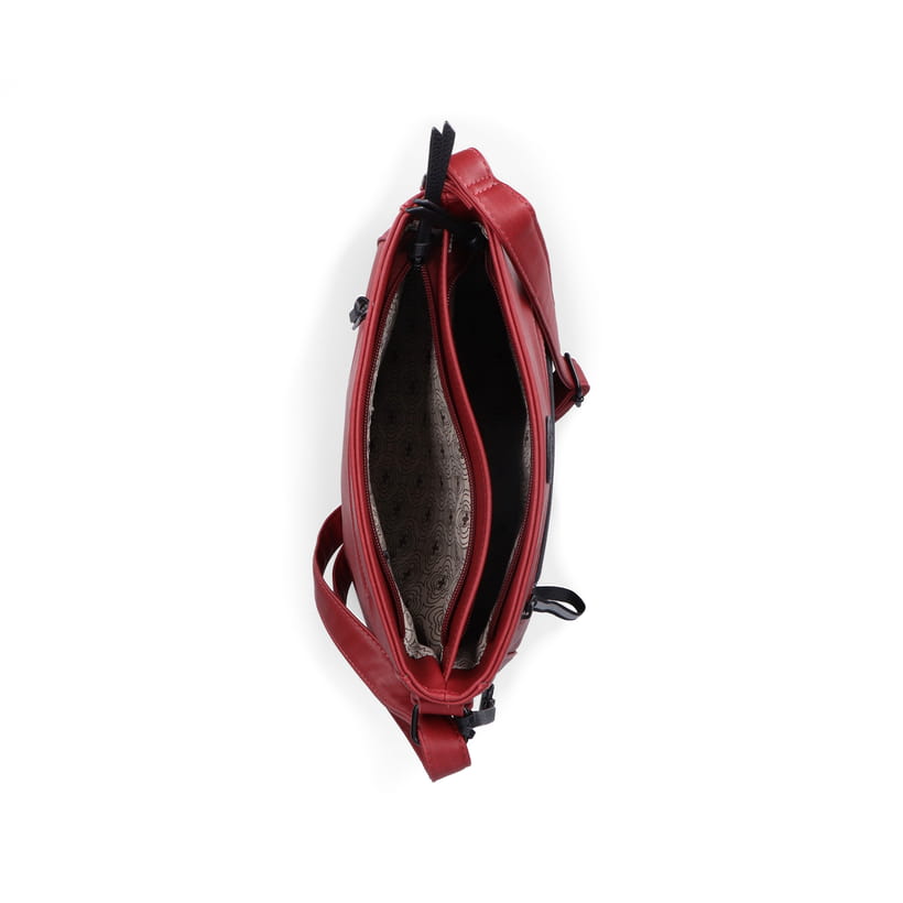 Rieker Artikelnummer H1481-33 Rieker Handtasche feuerrot-schwarz Super Rabatt