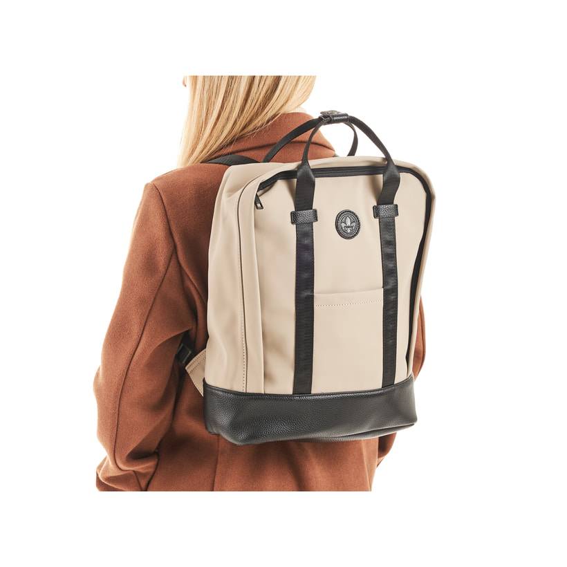 Rieker Artikelnummer H1530-62 Rieker Rucksack sandbeige-schwarz 50% Rabatt mit kostenlosem Versand